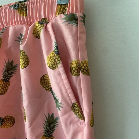 Mosmann Australia Swim Shorts Trunks Men’s Size Medium Peach Pineapple Swimsuit - Picture 9 of 16